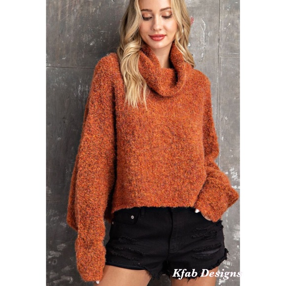 ❤️LAST 1! Desert Soft Dolman Turtleneck Sweater - Picture 5 of 7